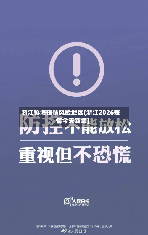 浙江镇海疫情风险地区(浙江2026疫情今天新增)-第2张图片