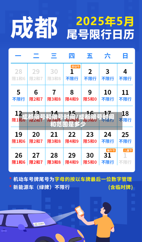 成都限号和限号时间/成都限号时间和范围是多少