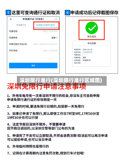深圳限行准行(深圳限行准行区域图)-第2张图片