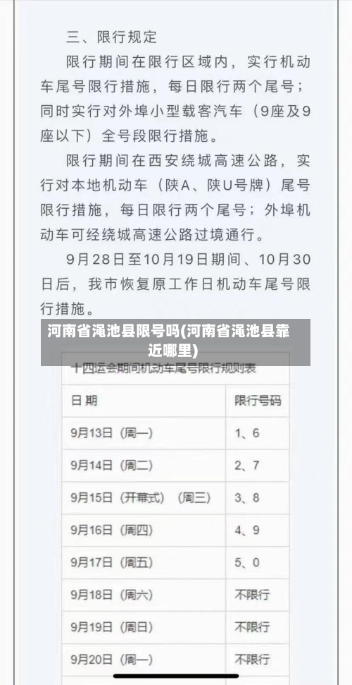 河南省渑池县限号吗(河南省渑池县靠近哪里)-第2张图片
