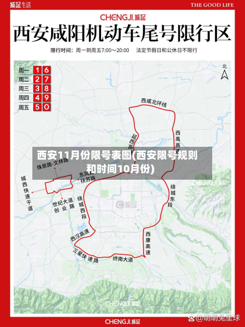 西安11月份限号表图(西安限号规则和时间10月份)-第2张图片
