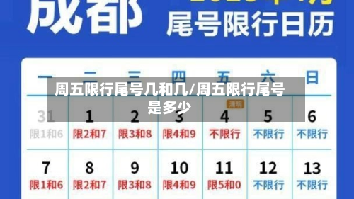 周五限行尾号几和几/周五限行尾号是多少