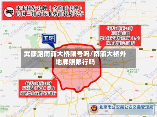 武康路南浦大桥限号吗/南浦大桥外地牌照限行吗-第2张图片