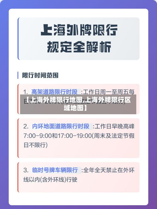 【上海外牌限行地图,上海外牌限行区域地图】