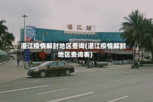 湛江疫情解封地区查询(湛江疫情解封地区查询表)-第1张图片