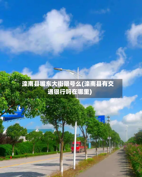 滦南县嘴东大街限号么(滦南县有交通银行吗在哪里)