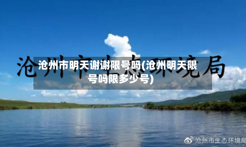 沧州市明天谢谢限号吗(沧州明天限号吗限多少号)