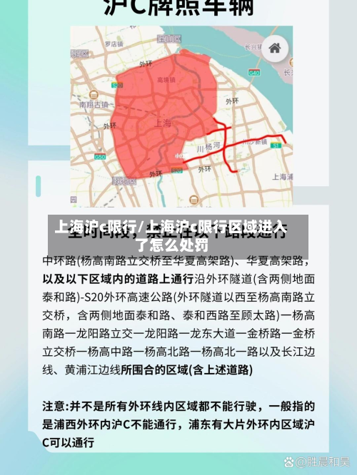 上海沪c限行/上海沪c限行区域进入了怎么处罚