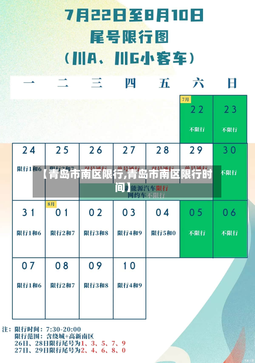 【青岛市南区限行,青岛市南区限行时间】-第2张图片