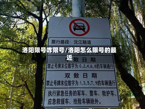 洛阳限号咋限号/洛阳怎么限号的最近