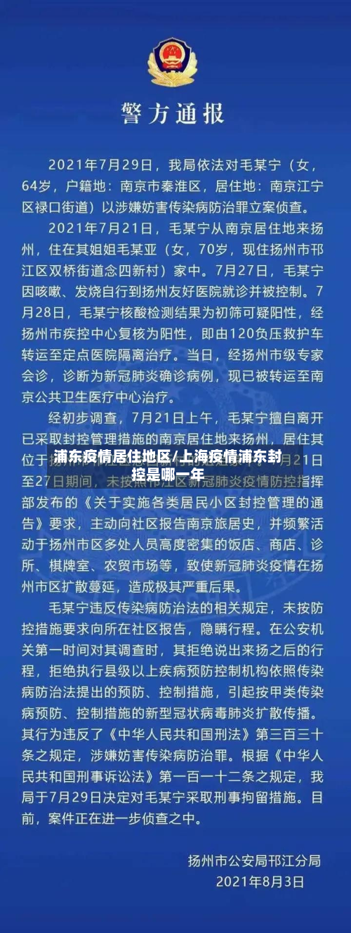 浦东疫情居住地区/上海疫情浦东封控是哪一年-第2张图片