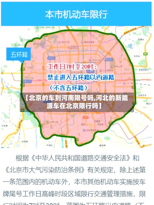 【北京的车到河南限号吗,河北的新能源车在北京限行吗】