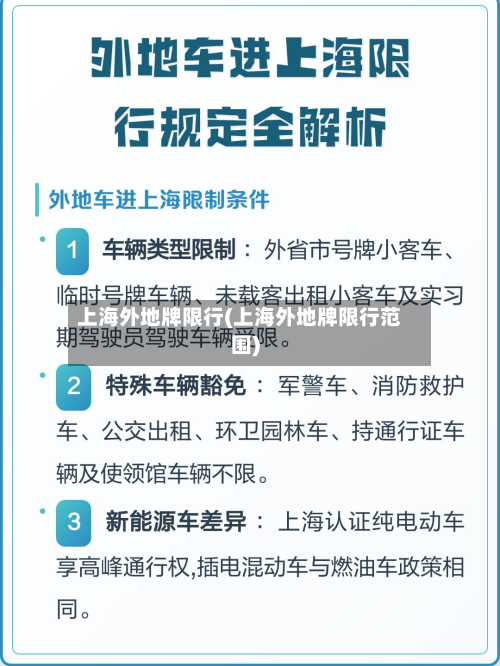 上海外地牌限行(上海外地牌限行范围)