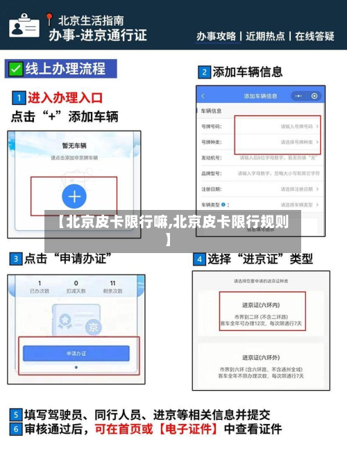 【北京皮卡限行嘛,北京皮卡限行规则】