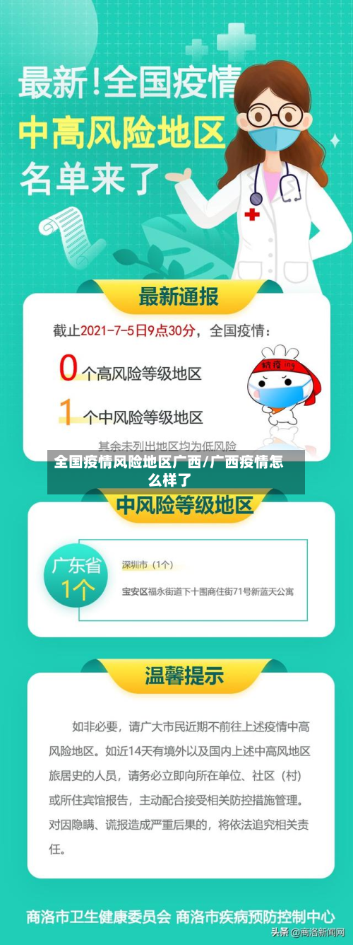 全国疫情风险地区广西/广西疫情怎么样了