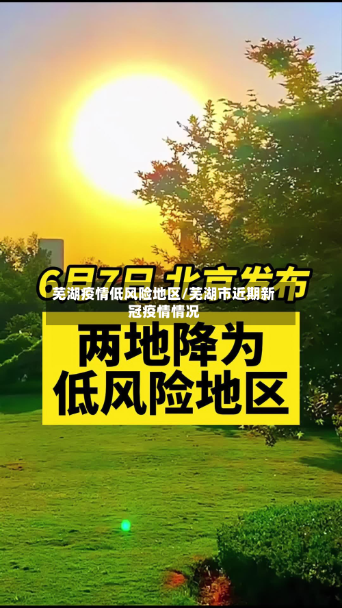 芜湖疫情低风险地区/芜湖市近期新冠疫情情况-第2张图片