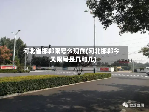 河北省邯郸限号么现在(河北邯郸今天限号是几和几)
