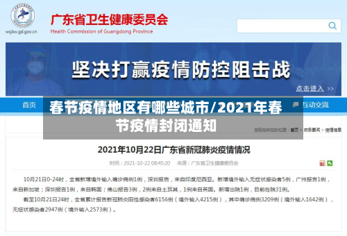 春节疫情地区有哪些城市/2021年春节疫情封闭通知-第1张图片