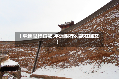 【平遥限行罚款,平遥限行罚款在哪交】-第2张图片