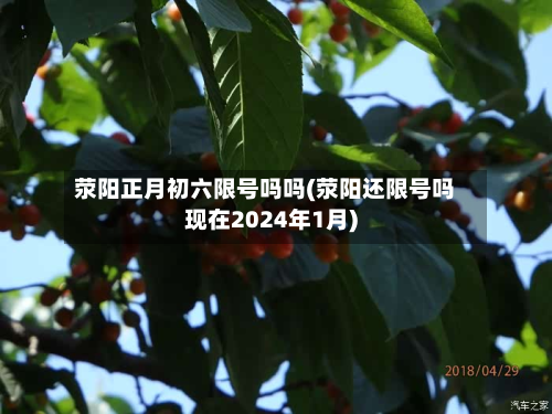 荥阳正月初六限号吗吗(荥阳还限号吗现在2024年1月)-第2张图片