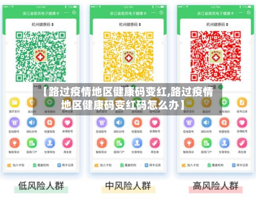 【路过疫情地区健康码变红,路过疫情地区健康码变红码怎么办】-第2张图片