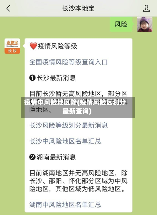 疫情中风险地区降(疫情风险区划分最新查询)-第2张图片