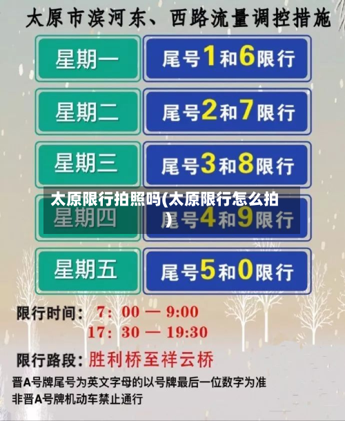 太原限行拍照吗(太原限行怎么拍)