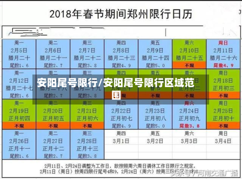 安阳尾号限行/安阳尾号限行区域范围
