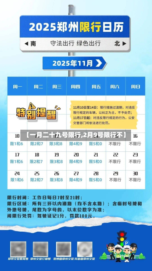 【一月二十九号限行,2月9号限行不】-第3张图片