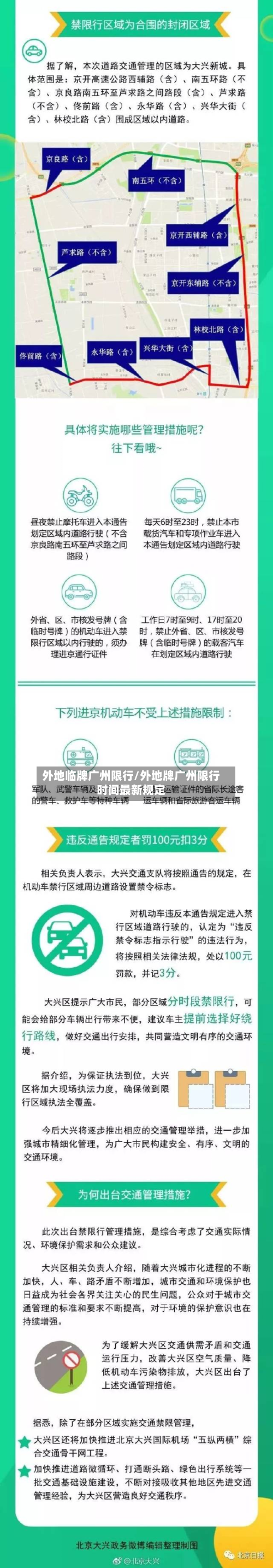 外地临牌广州限行/外地牌广州限行时间最新规定