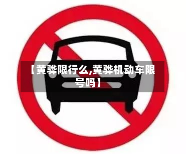 【黄骅限行么,黄骅机动车限号吗】-第2张图片