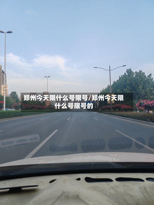 郑州今天限什么号限号/郑州今天限什么号限号的-第2张图片