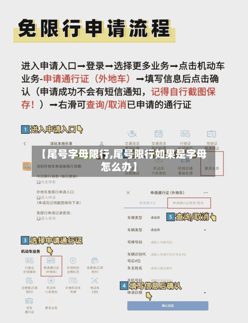 【尾号字母限行,尾号限行如果是字母怎么办】-第3张图片