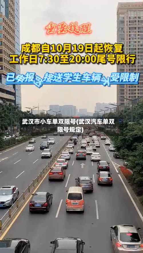武汉市小车单双限号(武汉汽车单双限号规定)