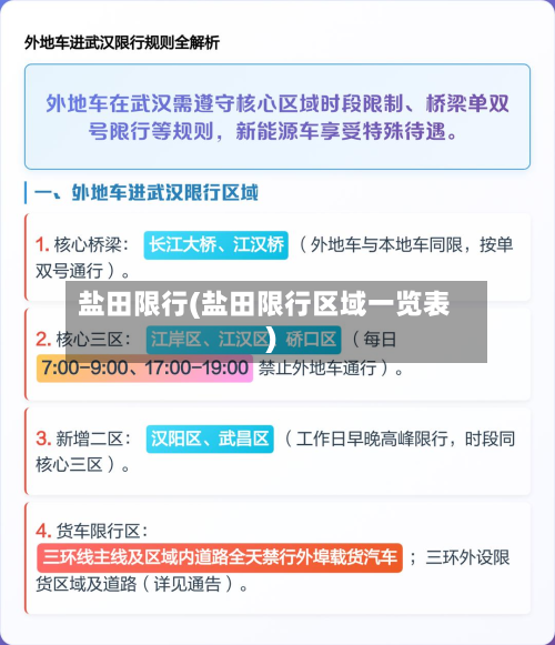 盐田限行(盐田限行区域一览表)