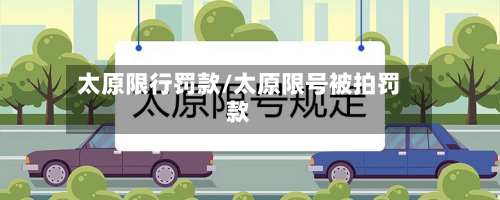 太原限行罚款/太原限号被拍罚款