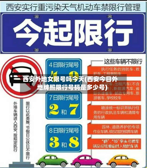 西安外地女限号吗今天(西安今日外地牌照限行号码是多少号)-第3张图片