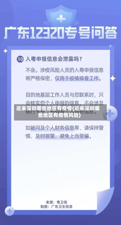 近来深圳哪些地区有疫情(近来深圳哪些地区有疫情风险)