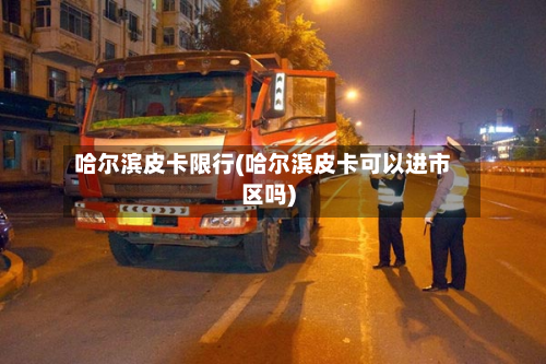 哈尔滨皮卡限行(哈尔滨皮卡可以进市区吗)