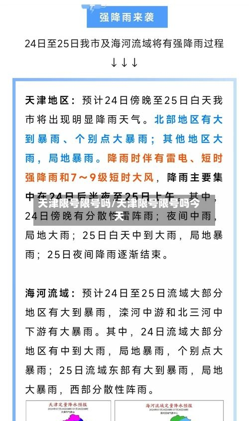 天津限号限号吗/天津限号限号吗今天-第3张图片