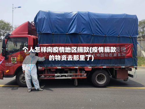 个人怎样向疫情地区捐款(疫情捐款的物资去那里了)-第2张图片