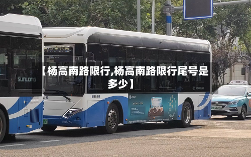 【杨高南路限行,杨高南路限行尾号是多少】