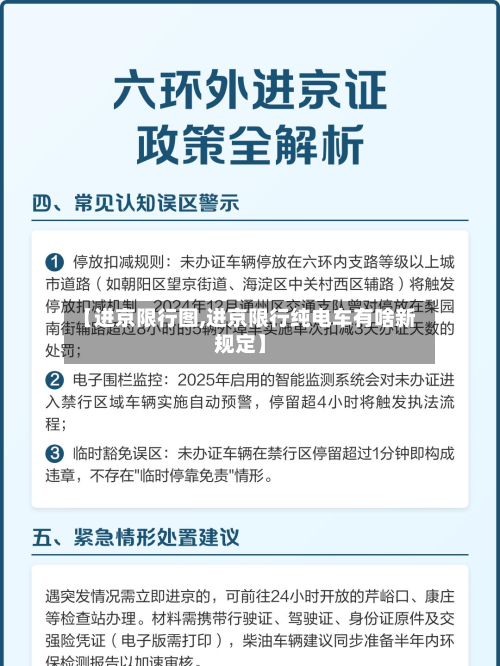 【进京限行图,进京限行纯电车有啥新规定】-第2张图片