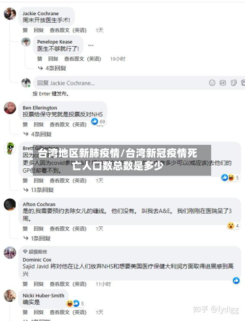 台湾地区新肺疫情/台湾新冠疫情死亡人口数总数是多少