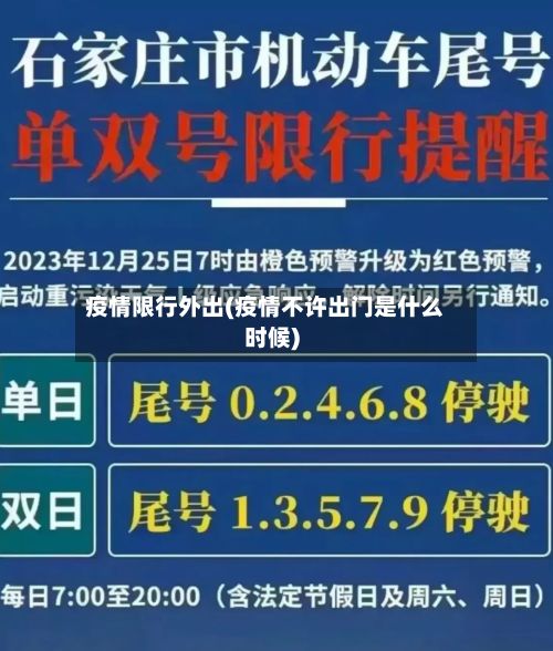 疫情限行外出(疫情不许出门是什么时候)-第2张图片