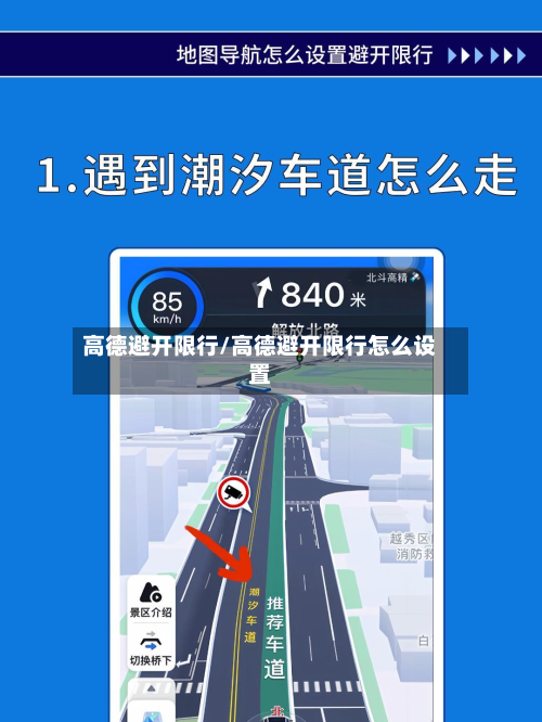 高德避开限行/高德避开限行怎么设置-第2张图片