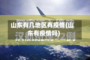 山东有几地区有疫情(山东有疫情吗)-第2张图片