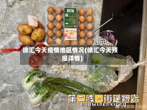 徐汇今天疫情地区情况(徐汇今天预报详情)-第2张图片