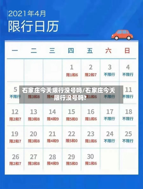 石家庄今天限行没号吗/石家庄今天限行没号吗?