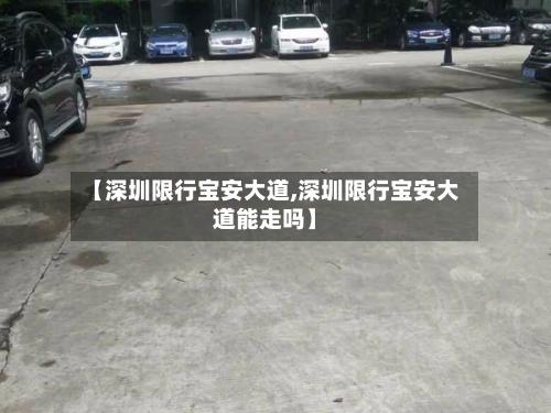 【深圳限行宝安大道,深圳限行宝安大道能走吗】